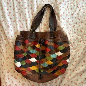 Vintage Lucky Brand Hobo Bag